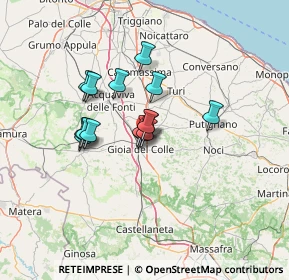 Mappa Via Putignano, 70023 Gioia del Colle BA, Italia (10.01933)