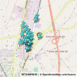 Mappa Via Putignano, 70023 Gioia del Colle BA, Italia (0.43077)
