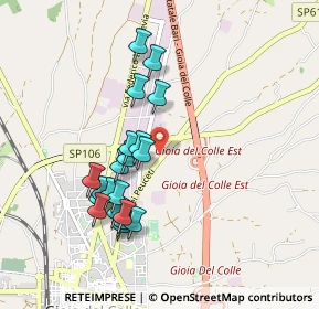 Mappa Via Putignano, 70023 Gioia del Colle BA, Italia (0.937)