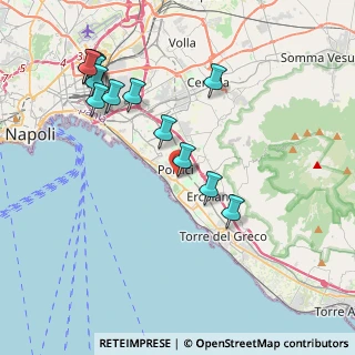 Mappa Strada dei Nastri, 80055 Portici NA, Italia (4.735)