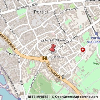 Mappa Via della Libertà, 25, 80055 Portici, Napoli (Campania)