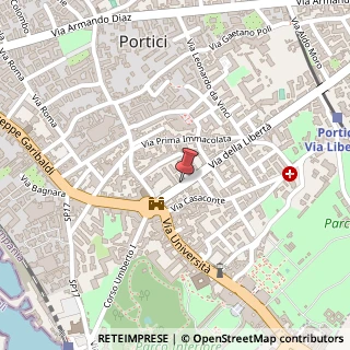 Mappa Via della Libertà, 39, 80055, 80055 Portici, Napoli (Campania)