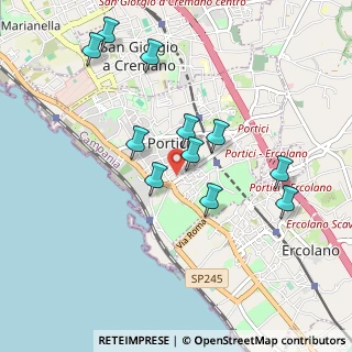 Mappa Strada dei Nastri, 80055 Portici NA, Italia (0.97636)