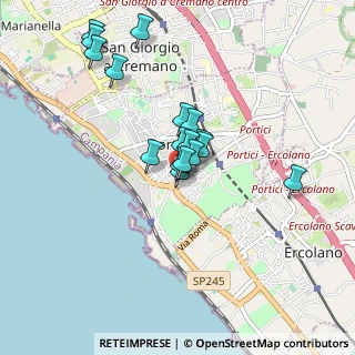 Mappa Strada dei Nastri, 80055 Portici NA, Italia (0.77)