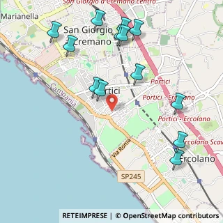Mappa Strada dei Nastri, 80055 Portici NA, Italia (1.30692)