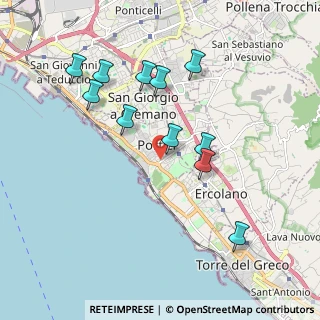 Mappa Strada dei Nastri, 80055 Portici NA, Italia (2.02091)