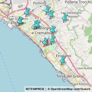 Mappa Strada dei Nastri, 80055 Portici NA, Italia (2.29)