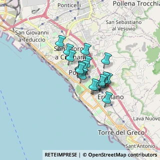 Mappa Strada dei Nastri, 80055 Portici NA, Italia (1.05895)