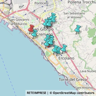 Mappa Strada dei Nastri, 80055 Portici NA, Italia (1.42765)