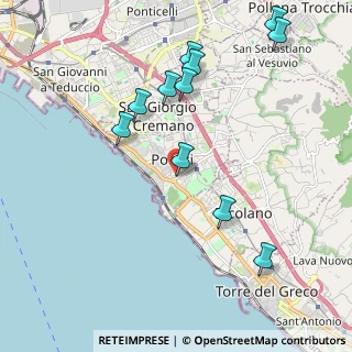 Mappa Strada dei Nastri, 80055 Portici NA, Italia (2.37636)