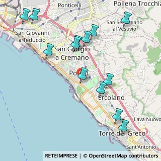 Mappa Strada dei Nastri, 80055 Portici NA, Italia (2.54846)