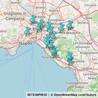 Mappa Via Privata Luigi Sapio, 80055 Portici NA, Italia (6.34059)