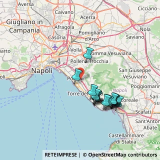 Mappa Via Privata Luigi Sapio, 80055 Portici NA, Italia (7.72824)