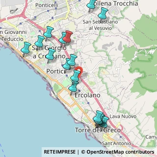 Mappa Via Privata Luigi Sapio, 80055 Portici NA, Italia (2.46176)