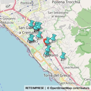 Mappa Via Privata Luigi Sapio, 80055 Portici NA, Italia (1.43615)