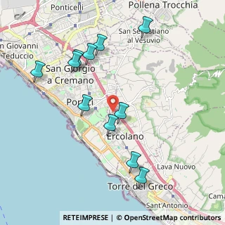 Mappa Via Privata Luigi Sapio, 80055 Portici NA, Italia (2.25364)