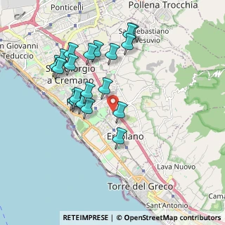 Mappa Via Privata Luigi Sapio, 80055 Portici NA, Italia (1.961)