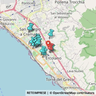 Mappa Via Privata Luigi Sapio, 80055 Portici NA, Italia (1.26824)