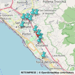 Mappa Via Privata Luigi Sapio, 80055 Portici NA, Italia (1.79909)