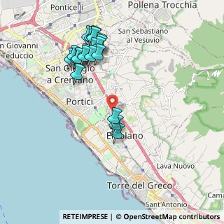 Mappa Via Privata Luigi Sapio, 80055 Portici NA, Italia (2.1985)