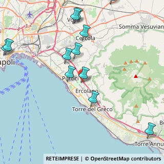 Mappa Via Privata Luigi Sapio, 80055 Portici NA, Italia (5.47083)