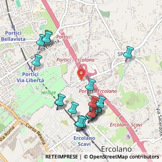 Mappa Via Privata Luigi Sapio, 80055 Portici NA, Italia (0.601)