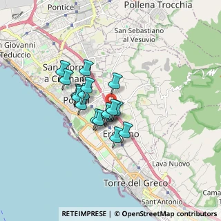 Mappa Piazza Privata Luigi Sapio, 80055 Portici NA, Italia (1.23895)