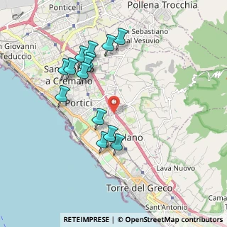 Mappa Piazza Privata Luigi Sapio, 80055 Portici NA, Italia (2.01571)