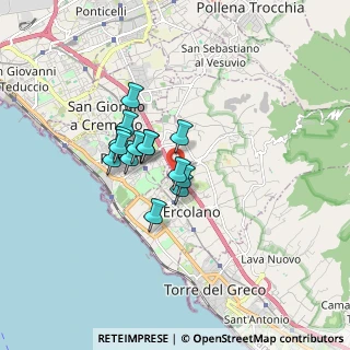 Mappa Piazza Privata Luigi Sapio, 80055 Portici NA, Italia (1.21929)