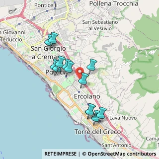Mappa Piazza Privata Luigi Sapio, 80055 Portici NA, Italia (1.74154)