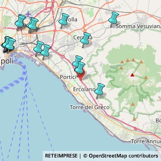 Mappa Piazza Privata Luigi Sapio, 80055 Portici NA, Italia (7.0185)