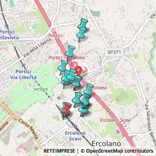 Mappa Piazza Privata Luigi Sapio, 80055 Portici NA, Italia (0.436)