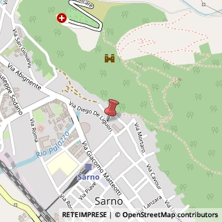 Mappa Via de Liguori, 10, 84087 Sarno, Salerno (Campania)