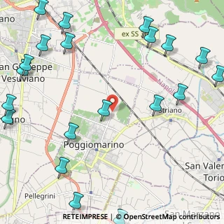 Mappa Via Sandro Pertini, 80040 Poggiomarino NA, Italia (3.525)