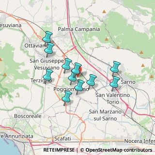 Mappa Via Sandro Pertini, 80040 Poggiomarino NA, Italia (3.04909)
