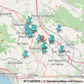 Mappa Via Sandro Pertini, 80040 Poggiomarino NA, Italia (3.20143)