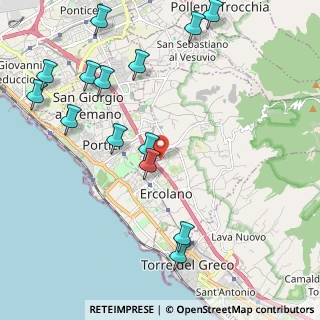 Mappa Via Bosco Catena, 80055 Portici NA, Italia (2.76)