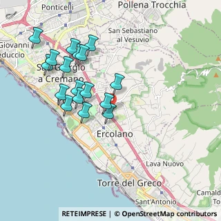 Mappa Via Bosco Catena, 80055 Portici NA, Italia (1.98706)