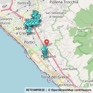 Mappa Via Bosco Catena, 80055 Portici NA, Italia (2.358)