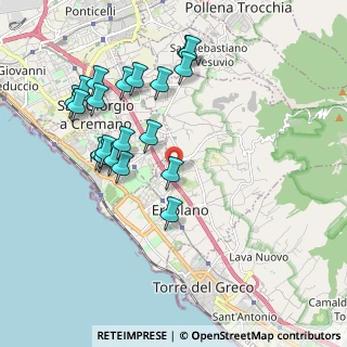 Mappa Via Bosco Catena, 80055 Portici NA, Italia (2.156)