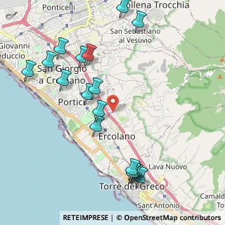 Mappa Via Bosco Catena, 80055 Portici NA, Italia (2.57118)