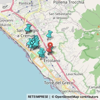 Mappa Via Bosco Catena, 80055 Portici NA, Italia (1.52118)