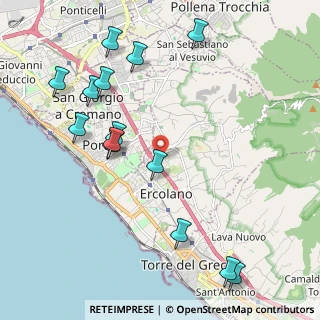 Mappa Via Bosco Catena, 80055 Portici NA, Italia (2.62)