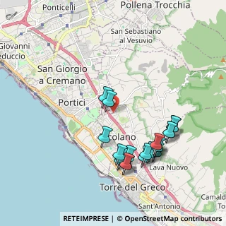 Mappa Via Bosco Catena, 80055 Portici NA, Italia (2.217)
