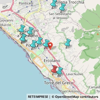 Mappa Via Bosco Catena, 80055 Portici NA, Italia (2.32583)