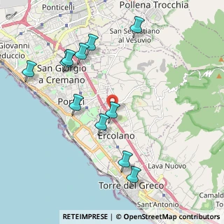 Mappa Via Bosco Catena, 80055 Portici NA, Italia (2.37091)