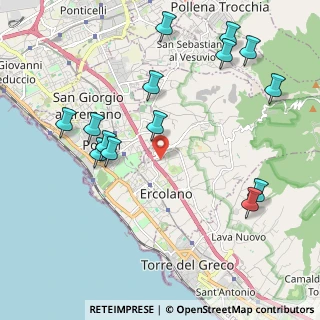 Mappa Via Bosco Catena, 80055 Portici NA, Italia (2.56071)