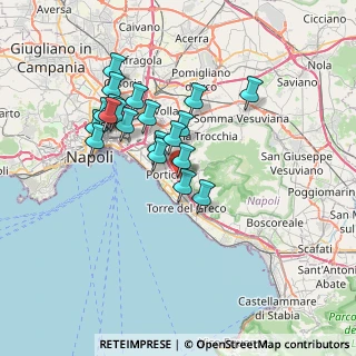 Mappa Via Bosco Catena, 80055 Portici NA, Italia (6.624)