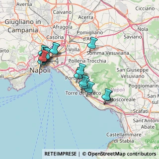 Mappa Via Bosco Catena, 80055 Portici NA, Italia (7.03444)