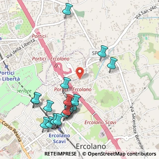 Mappa Via Bosco Catena, 80055 Portici NA, Italia (0.6555)